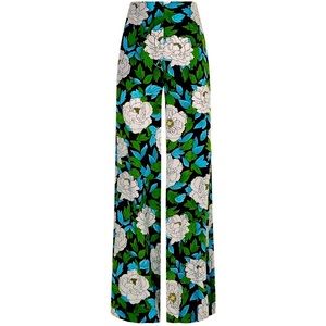 Diane von Furstenberg Palazzo Pant in Boswell Ivory Size 4